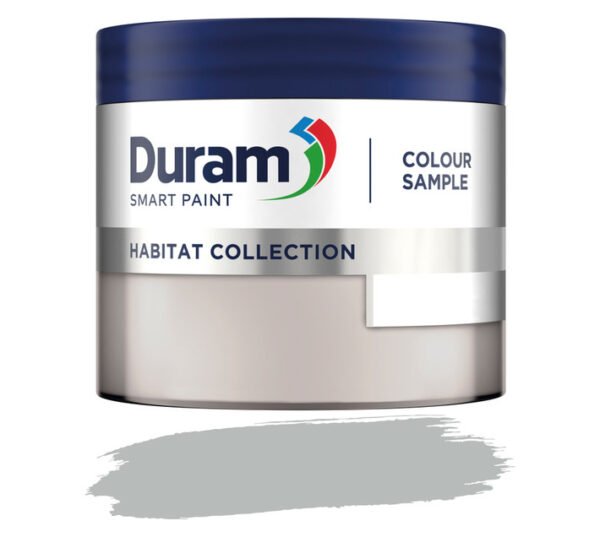 Duram Habitat Collection Paint Sample Grey Lourie 90 ml Duram Habitat Collection Paint Sample Grey Lourie 90 ml — Builders Store SA