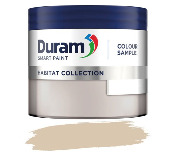 Duram Habitat Collection Paint Sample Wilderness Sand 90 ml â€” Builders Store SA