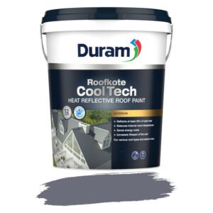 Duram Roofkote Cooltech Paint Atlantic Grey 20 L â€” Builders Store SA