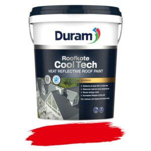 Duram Roofkote Cooltech Paint Brick Red 20 L Duram Roofkote Cooltech Paint Brick Red 20 L — Builders Store SA
