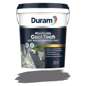 Duram Roofkote Cooltech Paint Volcanic Grey 20 L â€” Builders Store SA