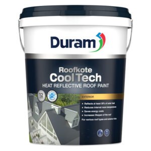 Duram Roofkote Cooltech Paint White 20 L â€” Builders Store SA