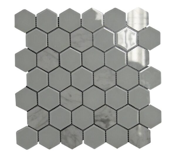 Earthstone Salton Mosaic Tile White 315 x 325mm â€” Builders Store SA
