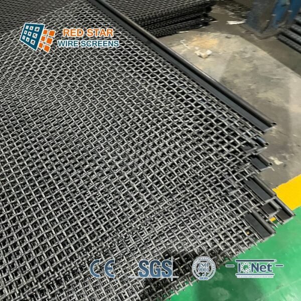 Easily Assembled 6.0mm Stainless Steel Filter Vibrating Sieve Wire Mesh