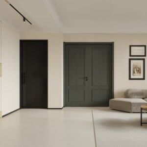 Eco-Friendly Waterproof Double Swing Door for All Weather