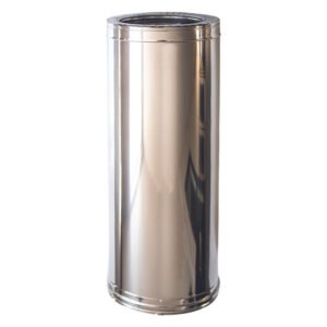 Econofire 150 mm Double Skin Flue Pipe 500 mm â€” Builders Store SA