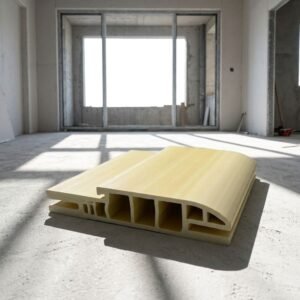 Elegant WPC Door Frames for Modern Waterproof Interior Applications