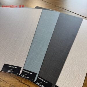 Embossed Pre Finished Double Sided Wood Based Decorative Board Panel for Decoration