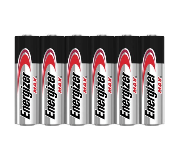 Energizer Max 6 x Alkaline Batteries AAA â€” Builders Store SA