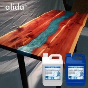 Epoxy Resin Crystal and Haeder Epoxy Vinyl Ester Resin Glue Good Corrosion Resistance