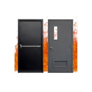 Excellent Anti-Theft Performance Steel Fire Rated Entry Door for Public Buildings Excellent Anti-Theft Performance Steel Fire Rated Entry Door for Public Buildings