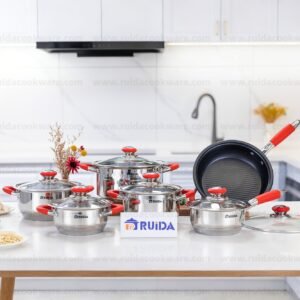 okware Casserole Frypan with Glass Lid okware Casserole Frypan with Glass Lid
