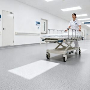 Factory Best Selling Anti Slip R10 Homogeneous Vinyl Flooring for Hospital Floor