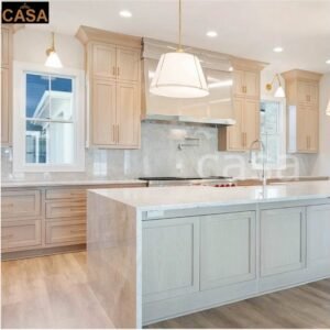 Factory Custom Maple Oak Wooden Modular White Shaker Modern Kitchen Cabinet Factory Custom Maple Oak Wooden Modular White Shaker Modern Kitchen Cabinet