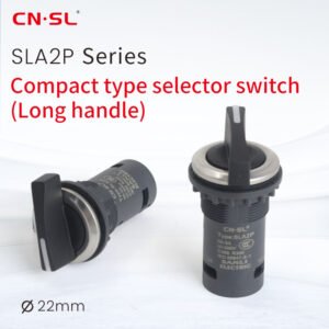 Factory Direct 12mm 16mm 19mm 22mm electrical water pump pressure emergency Metal rotary selector switch with led light bulb with dry contact