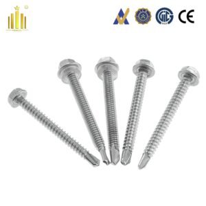 Factory Direct Ss410 Hex Self-Drilling Screws for Steel Structure Factory Direct Ss410 Hex Self-Drilling Screws for Steel Structure