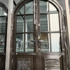 Factory Directly Selling Thermal Broken Casement Aluminium Aluminium Swing Door with Double Glass Soundproof
