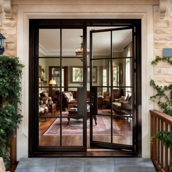 Factory Fiberglass Luxury Room Custom Sliding Home Soundproof Metal Entry Aluminum Door Factory Fiberglass Luxury Room Custom Sliding Home Soundproof Metal Entry Aluminum Door