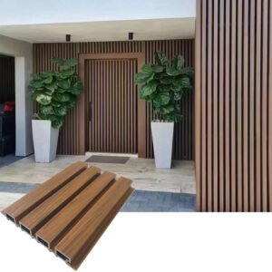 Factory Outlet New-Style Backyard Board External Composite WPC Outdoor Wooden Exterior Panel WPC Wall Cladding