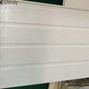 Factory Wholesale High-Quality Fingerproof 40mm/50mm PU Foam Insulated Sectional Garage Door Panels for Residential and Industrial Use