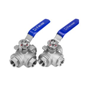 Fast Delivery Stainless Steel Thread L/T Type Tee Ball Valve Fast Delivery Stainless Steel Thread L/T Type Tee Ball Valve