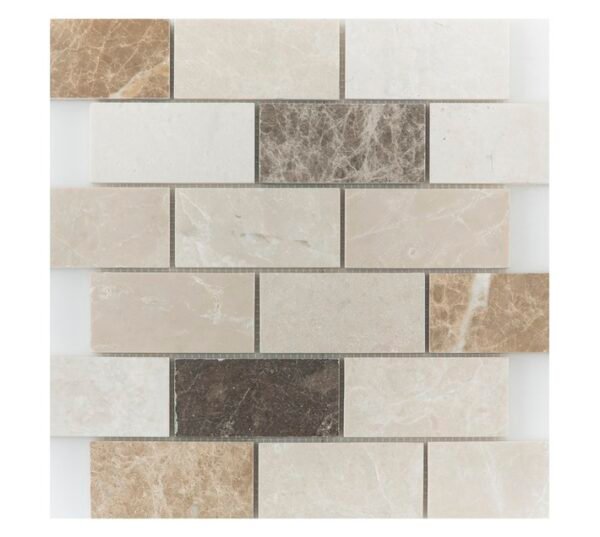 Fired Earth Marble Pebble BeigeBrownGold 50 x 100 mm305 x 30 â€” Builders Store SA
