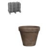 First Dutch Brands Stan Pot Grey Basalt 136 x 115 mm â€” Builders Store SA