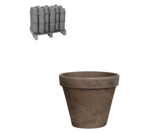 First Dutch Brands Stan Pot Grey Basalt 136 x 115 mm â€” Builders Store SA