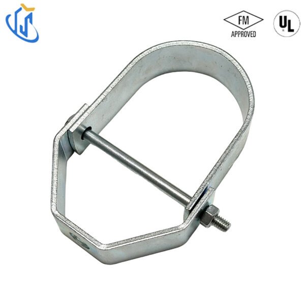 FM UL Certified Steel Clevis Pipe Clamp Hanger for Water Cable Lines FM UL Certified Steel Clevis Pipe Clamp Hanger for Water Cable Lines