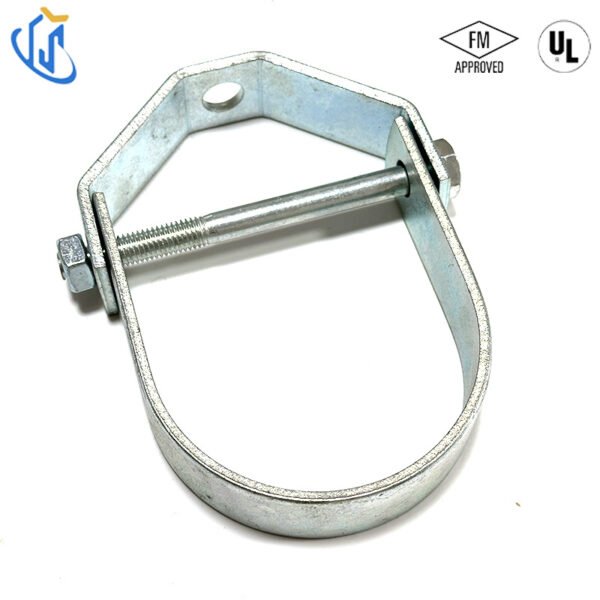 FM UL Certified Steel Clevis Pipe Clamp Hanger for Water Cable Lines FM UL Certified Steel Clevis Pipe Clamp Hanger for Water Cable Lines