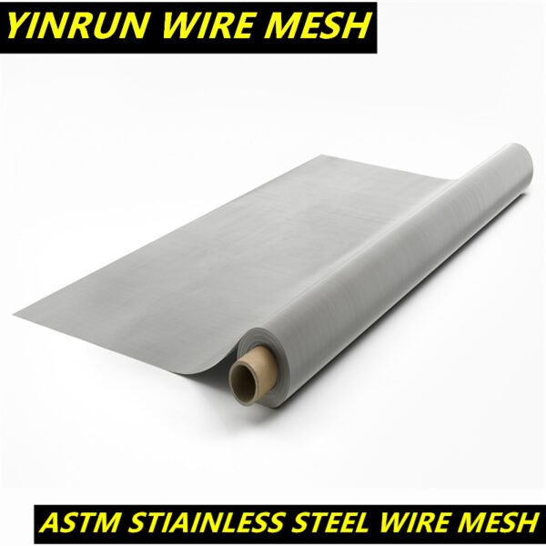 Free Samples Stock ASTM Fine Stainless Steel Wire Mesh Filter Mesh No MOQ Limit
