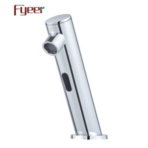 Fyeer Fashion Italic Automatic Shut off Sensor Faucet for Wash Basin Fyeer Fashion Italic Automatic Shut off Sensor Faucet for Wash Basin