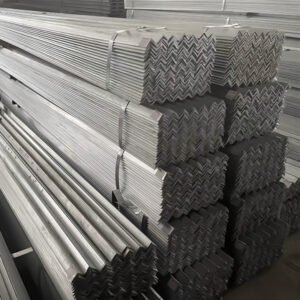 Galvanized Iron Angle Bar Manufactures 75X75X8mm 60 Degree Angle Steel Bar