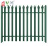 Galvanized Security Palisade Fence Panel Steel Metal Picket Wrought Iron Palisade Garden Fencing