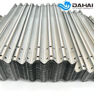 Galvanized Steel Highway Guardrail Three Beam Road Fence Traffic Safety Rail