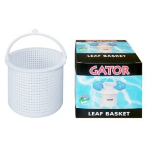 Gator Inline Skimmer Basket White 140 x 140 x 120mm â€” Builders Store SA