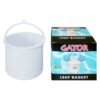 Gator Inline Skimmer Basket White 140 x 140 x 120mm â€” Builders Store SA