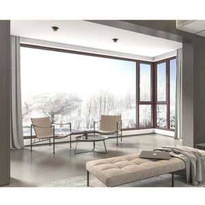 German Technobond PA66/GF25 Nylon Fiberglass Thermal Break Classic Aluminum Casement System Window German Technobond PA66/GF25 Nylon Fiberglass Thermal Break Classic Aluminum Casement System Window