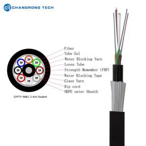 Glass Yarn Anti Rodent GYFTY 96core Underground Duct Fiber Optic Cable Glass Yarn Anti Rodent GYFTY 96core Underground Duct Fiber Optic Cable