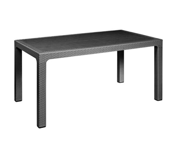 Gold Sun 1115CH Protea Rattan Rectangular Table Charcoal 150 Gold Sun 1115CH Protea Rattan Rectangular Table Charcoal 150 — Builders Store SA