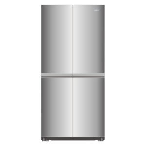 Goldair 500 L Side By Side Fridge Silver GFR500S â€” Builders Store SA