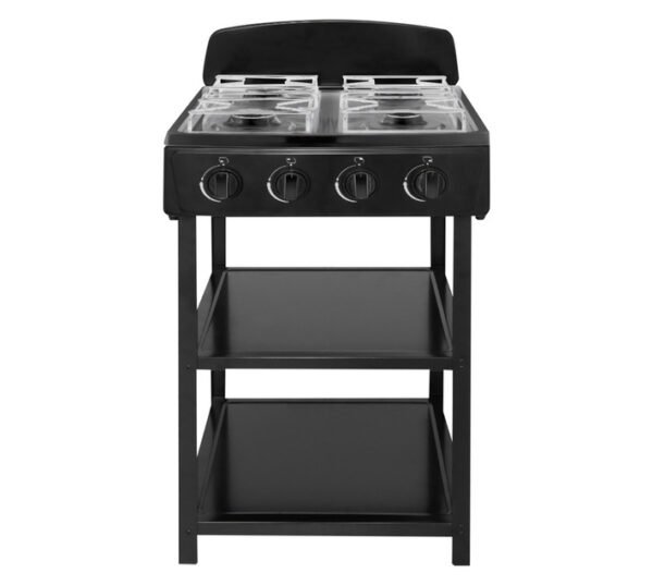 Goldair Freestanding Portable 4 Burner Gas Cooker Stove with â€” Builders Store SA
