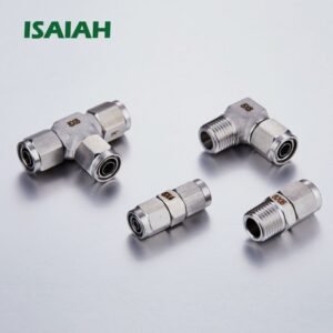 Good Quality Pneumatic Parts Push on SS316 Stainless Steel Air Fittings Connectors