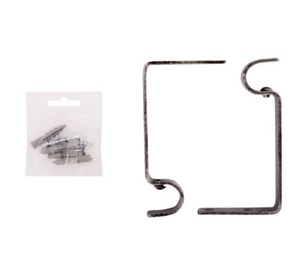 Gothic Bracket Pewter 22 mm 2 Pack â€” Builders Store SA