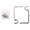 Gothic Bracket Pewter 22 mm 2 Pack â€” Builders Store SA