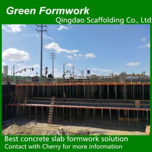 Green Formwork Concrete Floor Slab Formwork with Early Stripping Head Green Formwork Concrete Floor Slab Formwork with Early Stripping Head