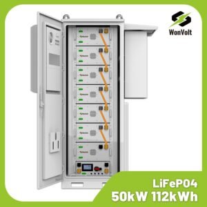 High Capacity 96kwh 112kwh 314ah Lithium Battery Deye off Grid Solar Power System 30kw 50kw Energy Storage System