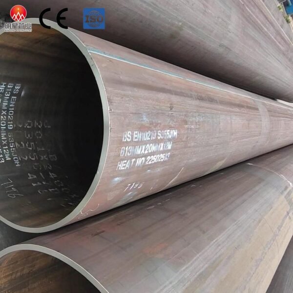High Quality Welded Steel Pipe Gi ERW Carbon Steel Welded Pipe Tube Round Oil Pipe for Construction