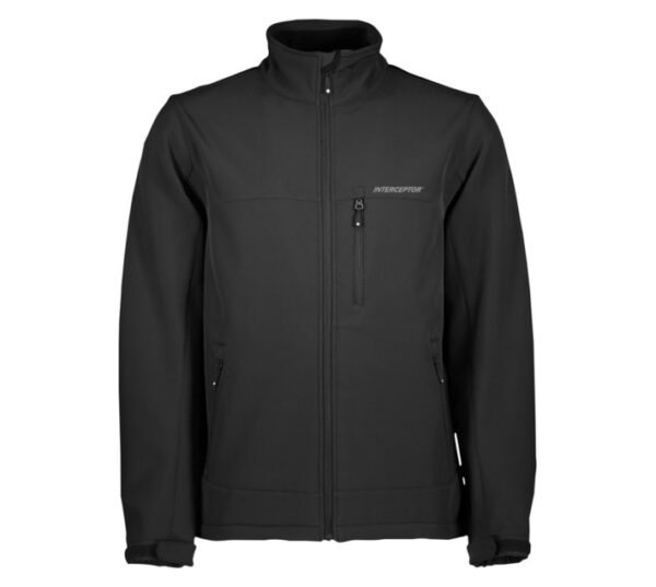 HiTec Interceptor Mens Soft Shell Jacket Black M HiTec Interceptor Mens Soft Shell Jacket Black M — Builders Store SA