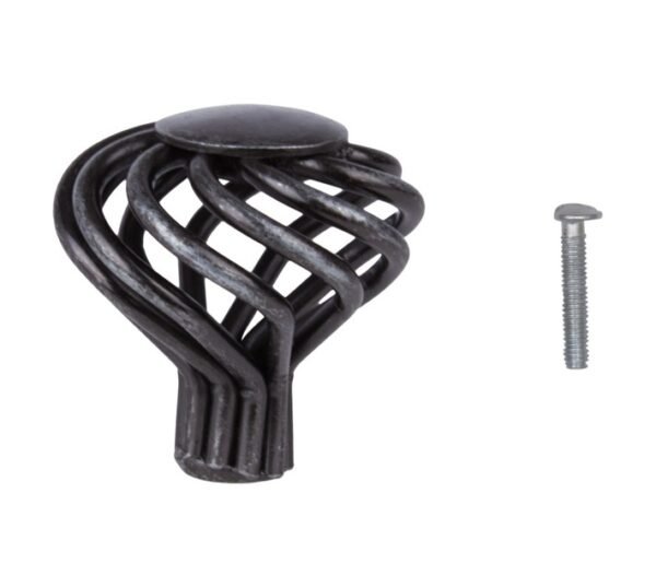 Home and Kitchen Birdcage Knob Pewter 38 mm â€” Builders Store SA